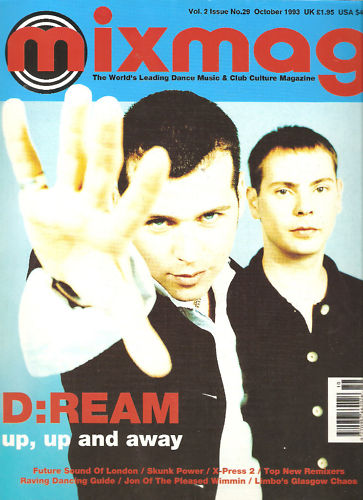 MIXMAG (UK) OCTOBER 1993 Vol 2 Issue 29 page 1