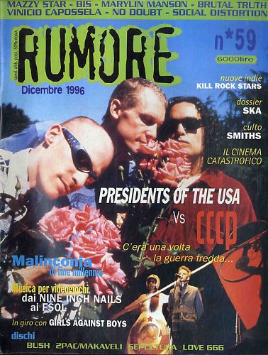 RUMORE (IT) DECEMBER 1996 Issue 59